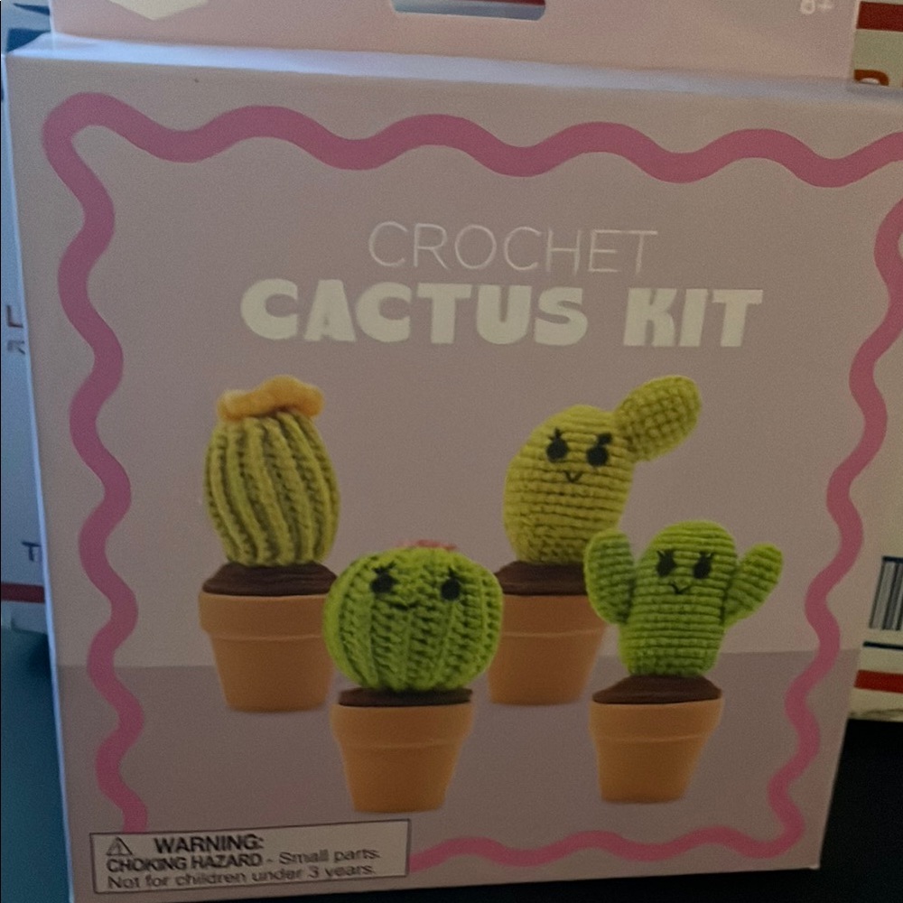 NIB Crochet Cactus Kit - Green